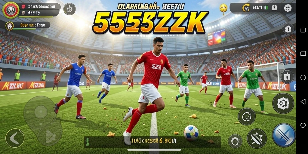 Tampilan menarik dari gameplay <strong>555ZK</strong> saat pertandingan berlangsung.