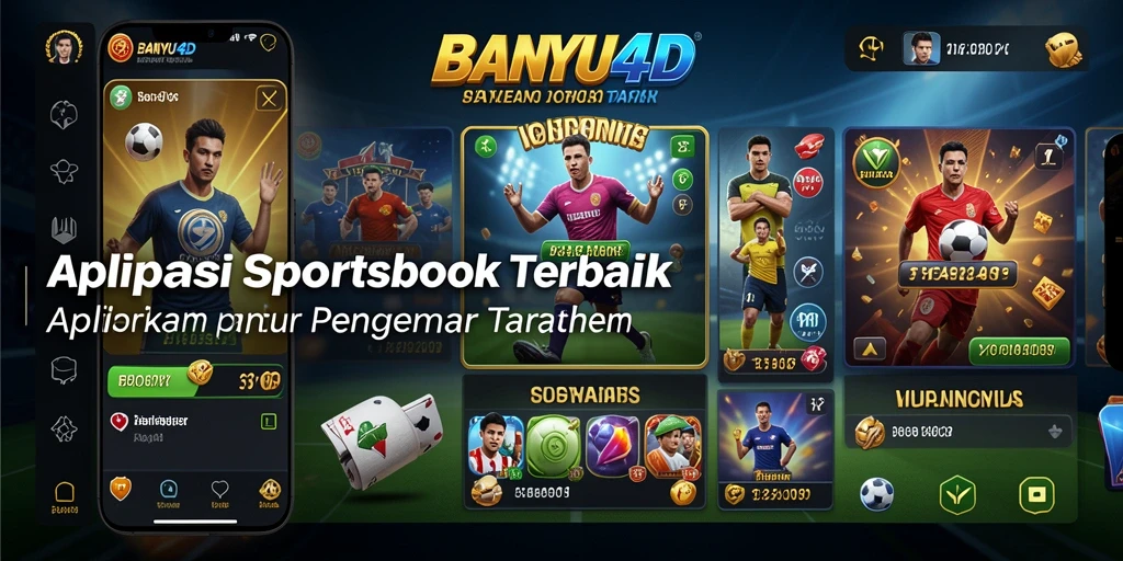 Tampilan menarik BANYU4D dengan berbagai pilihan taruhan olahraga.