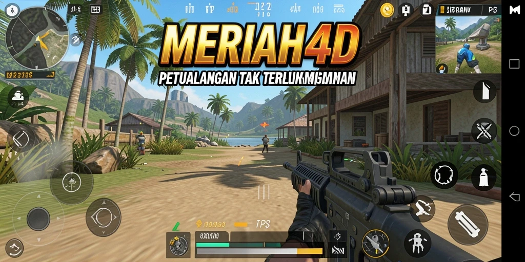 Tangkapan layar gameplay menegangkan MERIAH4D.