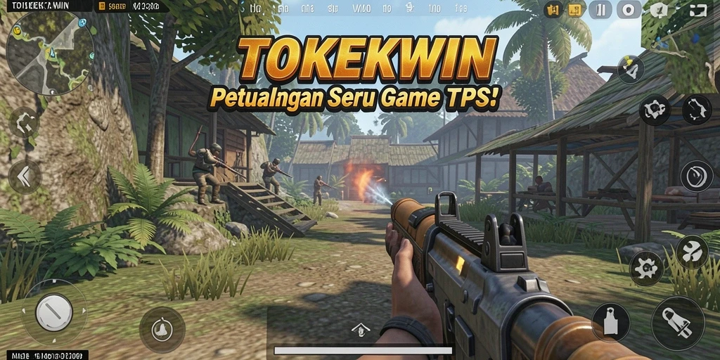 Gameplay TPS seru dan menegangkan di TOKEKWIN.