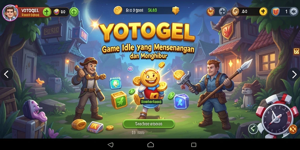 Tampilan gameplay YOTOGEL yang mengasyikkan dan interaktif.